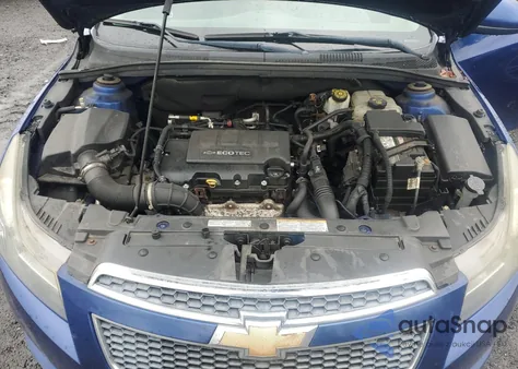 2012 Chevrolet Cruze Lt из США, поврежденный, VIN 1G1PF5SC7C7254102